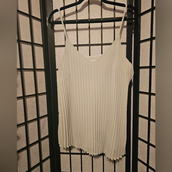 A New Day Seafoam Green Tank With Rib Texture Size XL - Picture 1 of 4